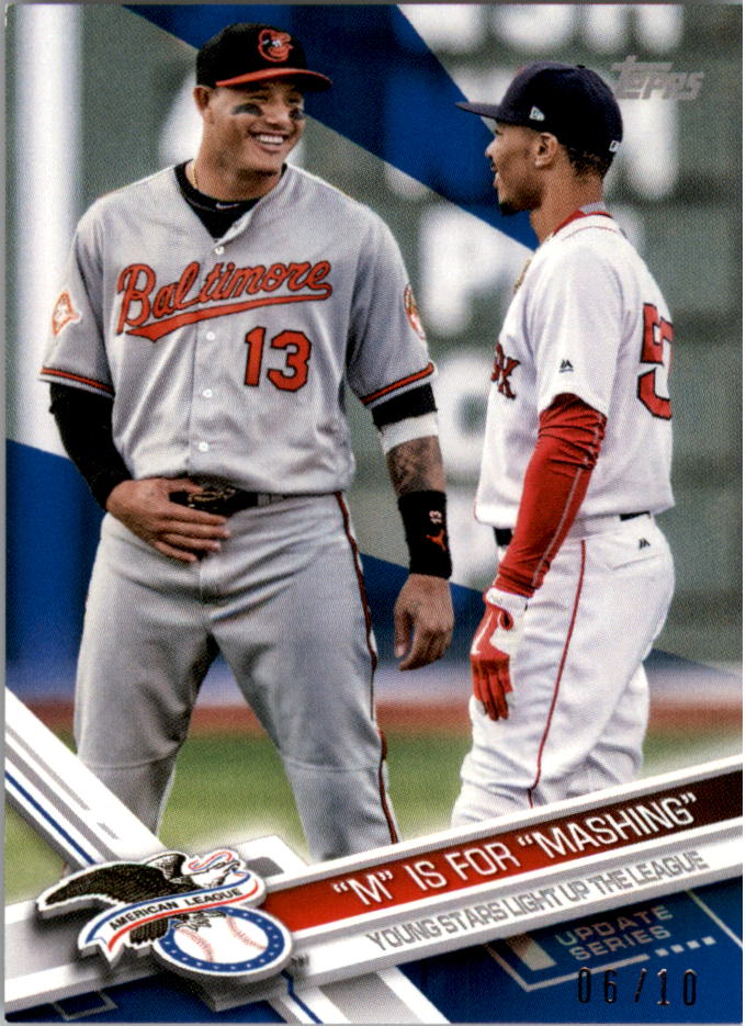 2017 Topps On Demand Mini Update Baseball Blue parallel YOU PICK #d/10 - Picture 10 of 23