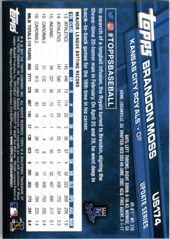 2017 Topps On Demand Mini Update Baseball Blue parallel YOU PICK #d/10 - Picture 13 of 23