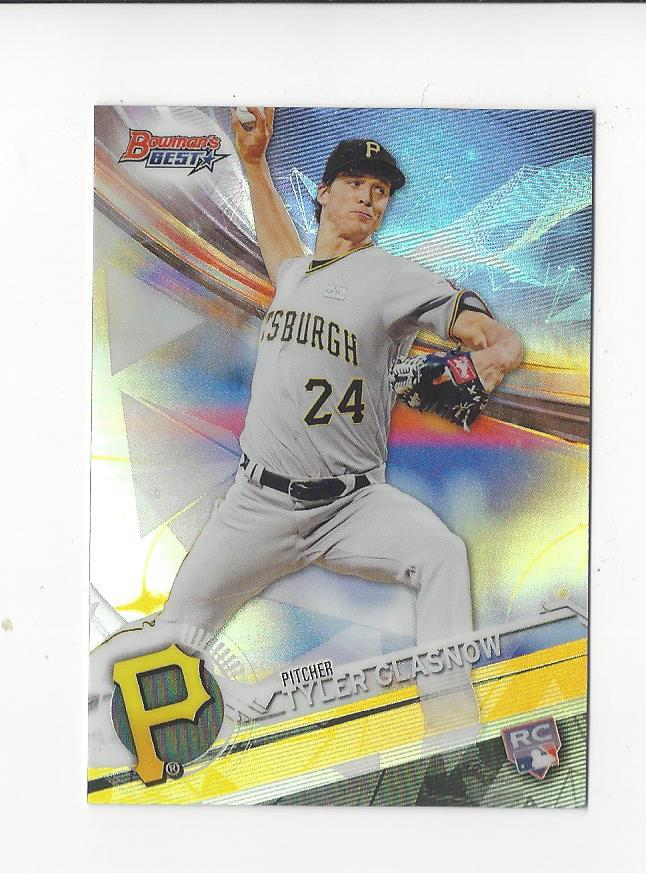 You Choose 2017 Bowman's Best Baseball Top Prospects Refractor Singles 