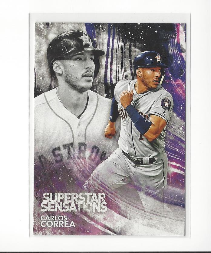 2018 Topps Series 1 Baseball Superstar Sensations Insert Cards Lot You Pick 