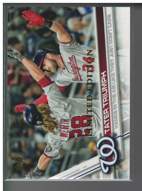 10+ FREE SHIP A3942 - You Pick 2017 Topps Limited Basebell Card #s 501-700 