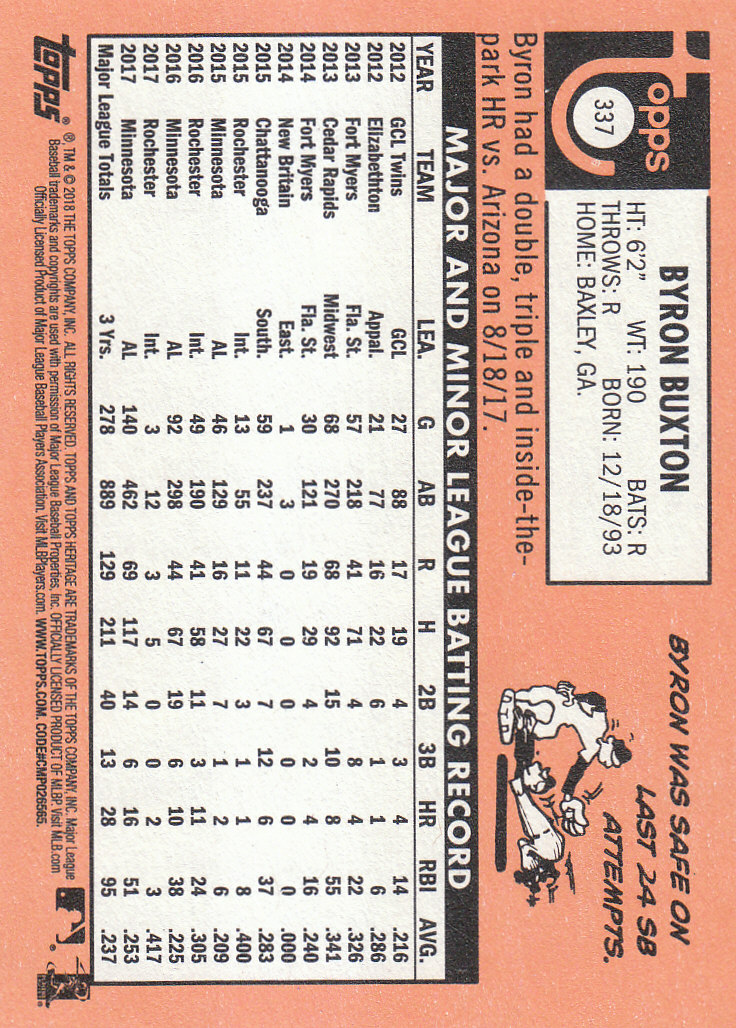 2018 Topps Heritage Baseball Part 2 Main Set Card #251-500 - Picture 161 of 287