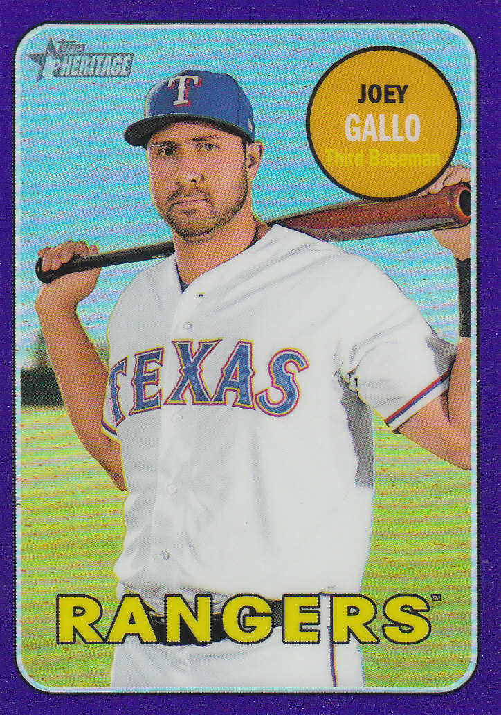 2018 Topps Heritage Baseball Part 3 Insert and Relic Cards - Picture 10 of 55