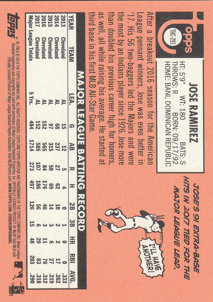2018 Topps Heritage Baseball Part 3 Insert and Relic Cards - Picture 23 of 55