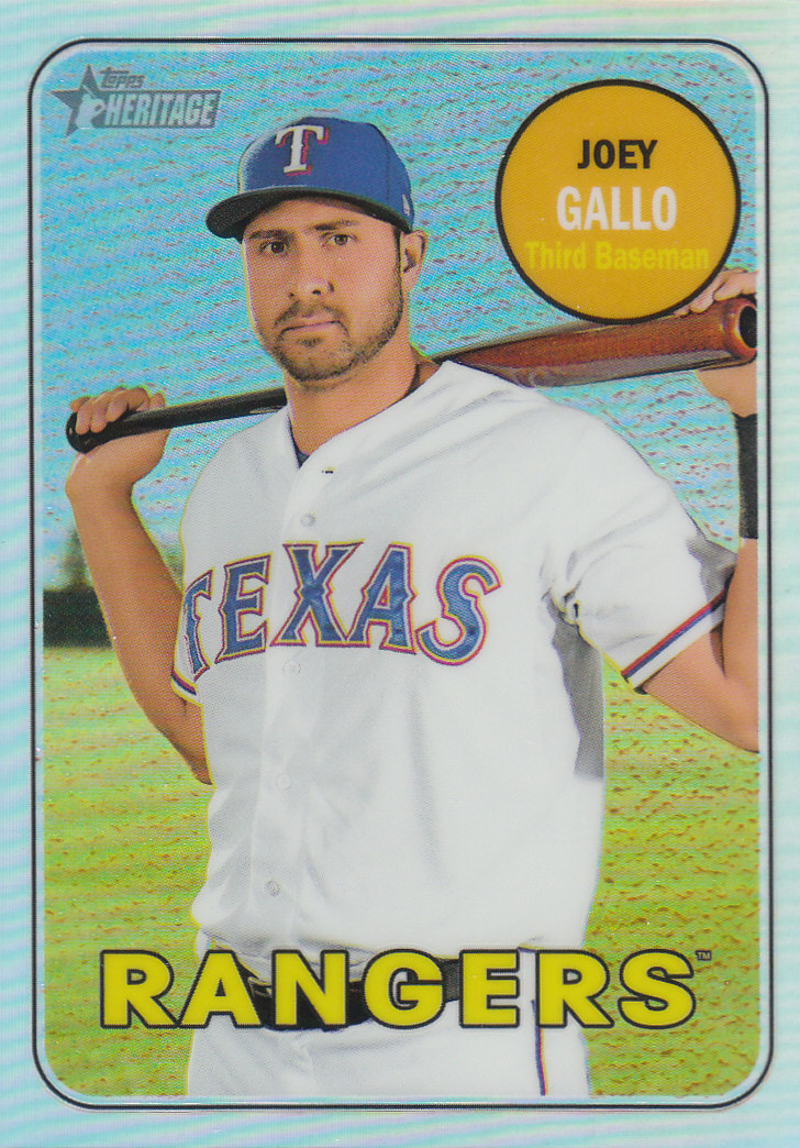 2018 Topps Heritage Baseball Part 3 Insert and Relic Cards - Picture 32 of 55