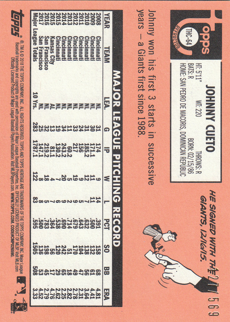 2018 Topps Heritage Baseball Part 3 Insert and Relic Cards - Picture 37 of 55