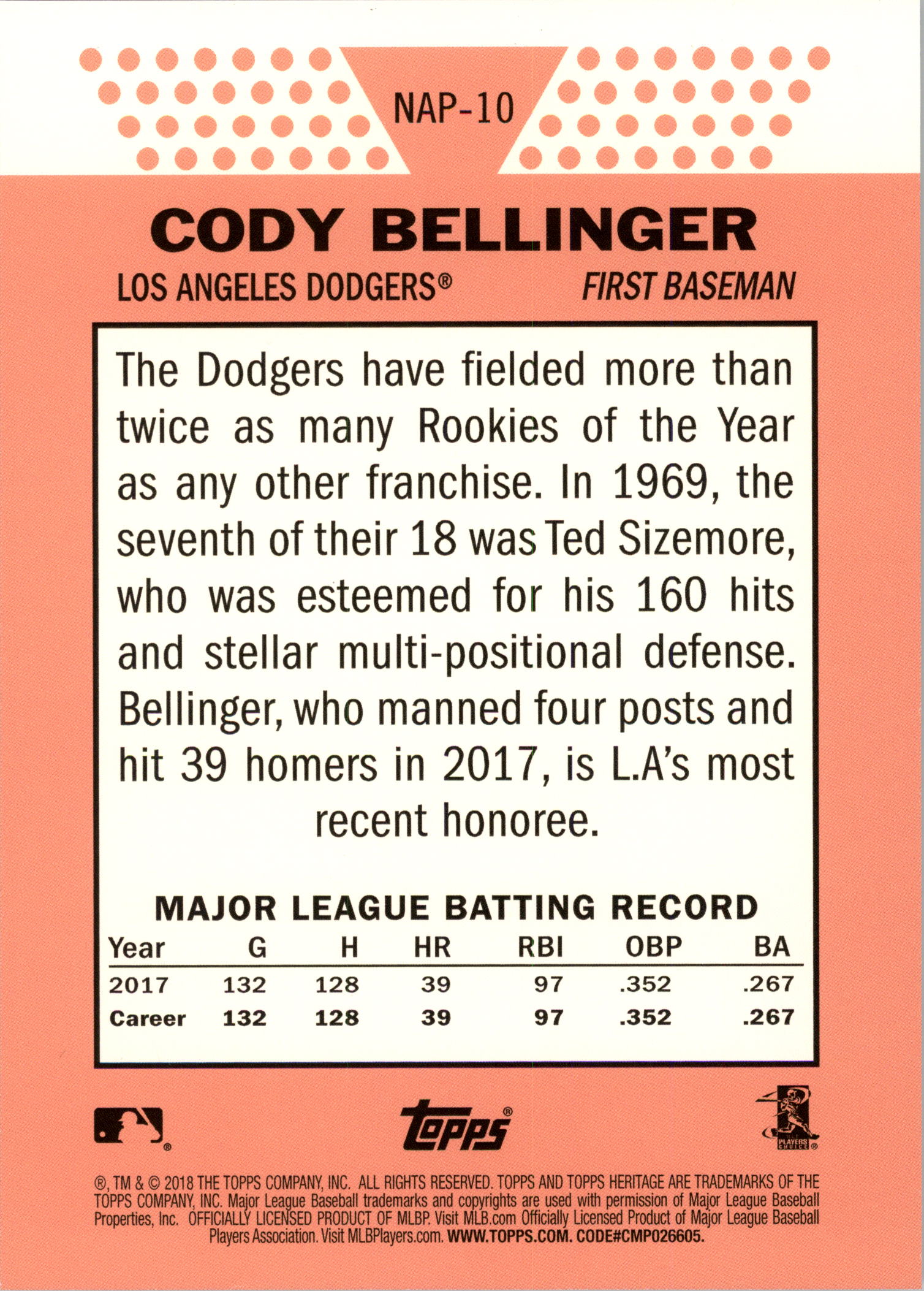Topps Heritage 2018 5x7 New Age Performers tú eliges #d/49 - Imagen 17 de 37