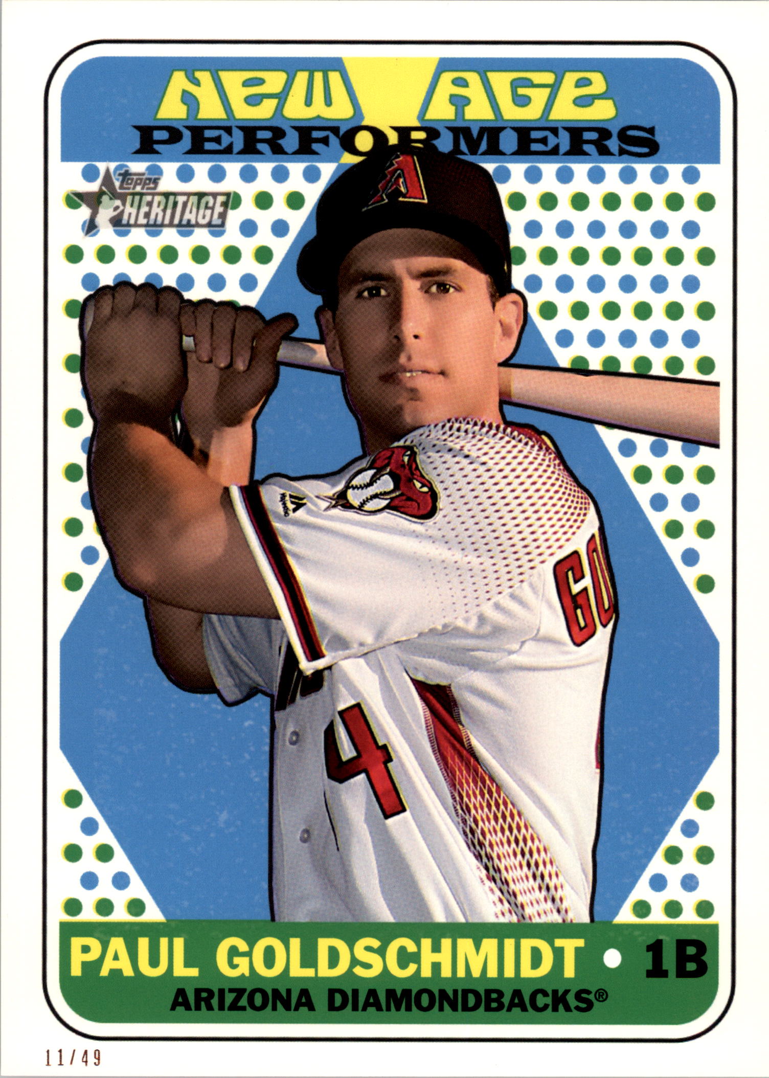 Topps Heritage 2018 5x7 New Age Performers tú eliges #d/49 - Imagen 18 de 37