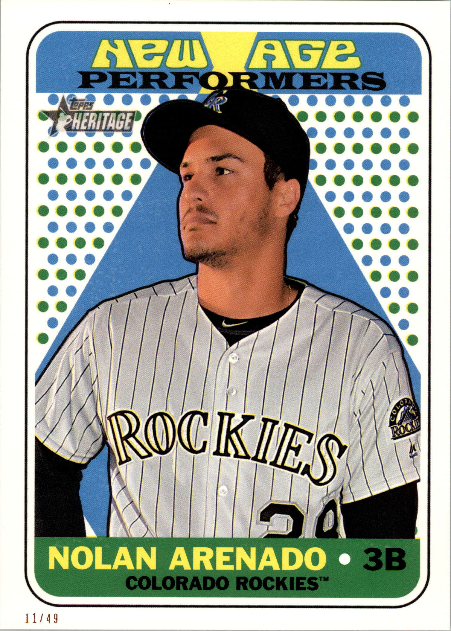 Topps Heritage 2018 5x7 New Age Performers tú eliges #d/49 - Imagen 24 de 37