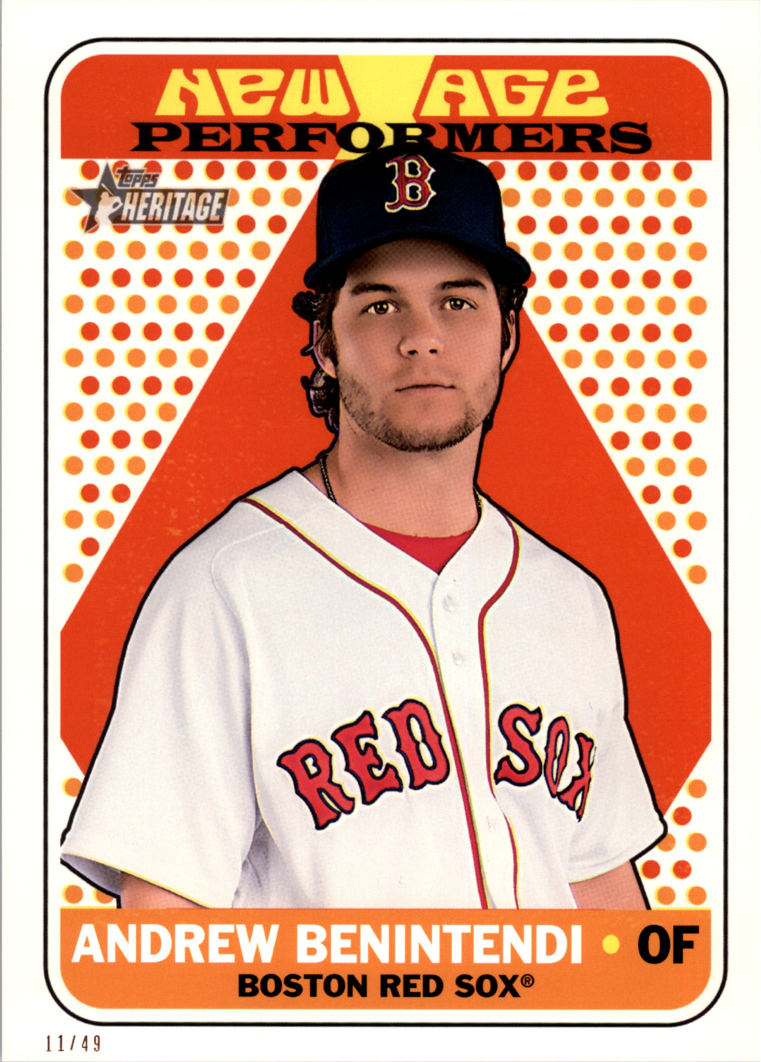 Topps Heritage 2018 5x7 New Age Performers tú eliges #d/49 - Imagen 26 de 37