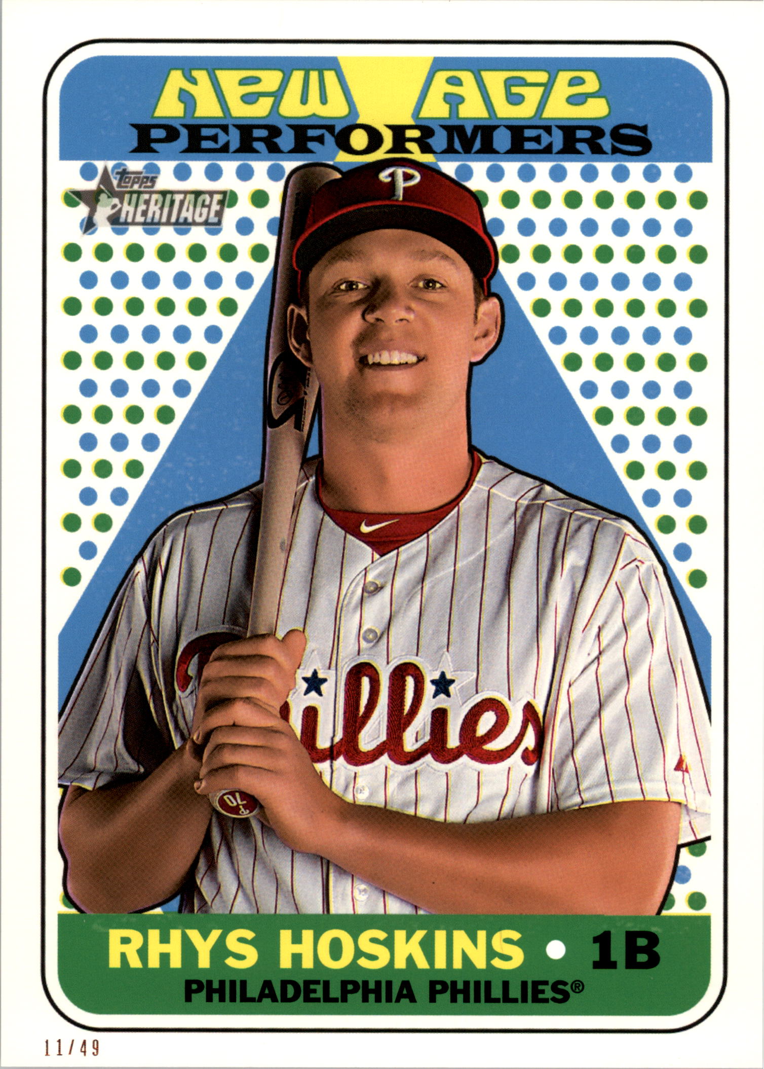 Topps Heritage 2018 5x7 New Age Performers tú eliges #d/49 - Imagen 32 de 37