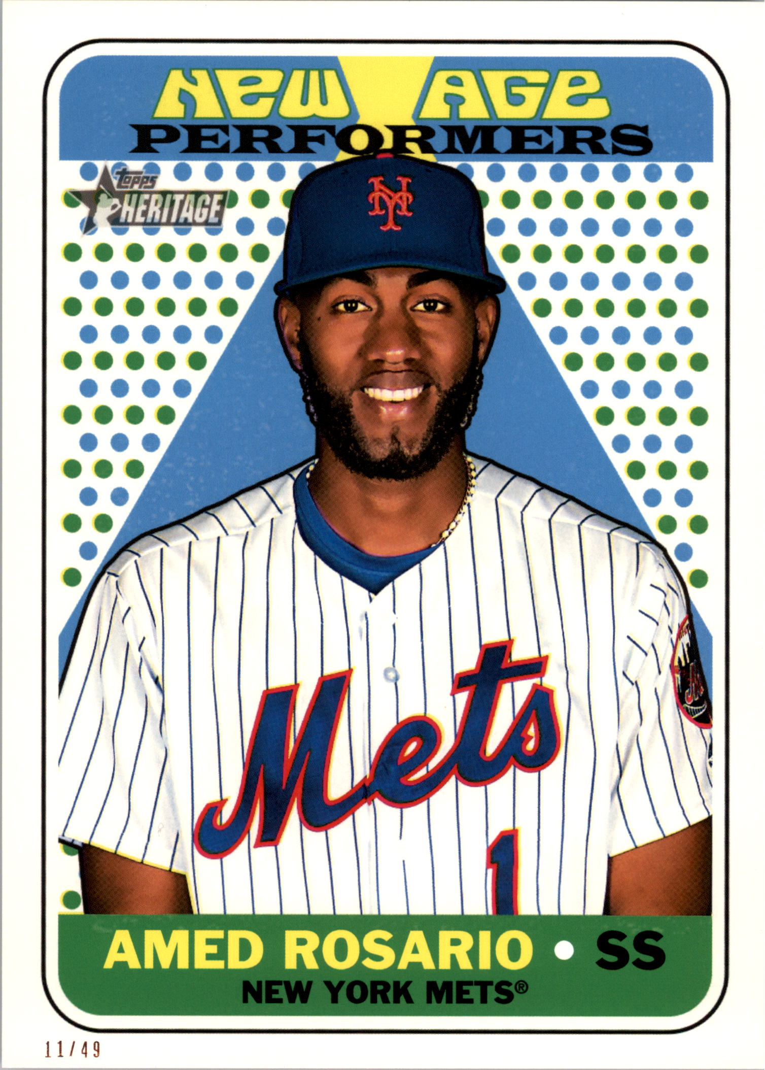 Topps Heritage 2018 5x7 New Age Performers tú eliges #d/49 - Imagen 34 de 37