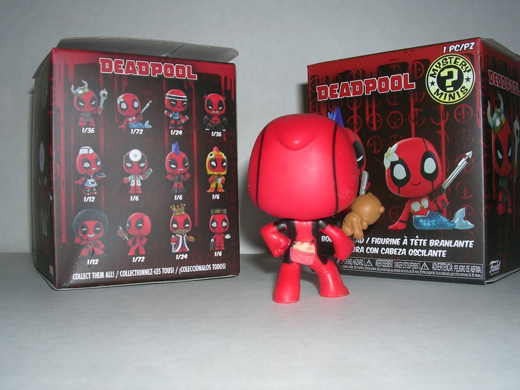 deadpool 30th mystery minis
