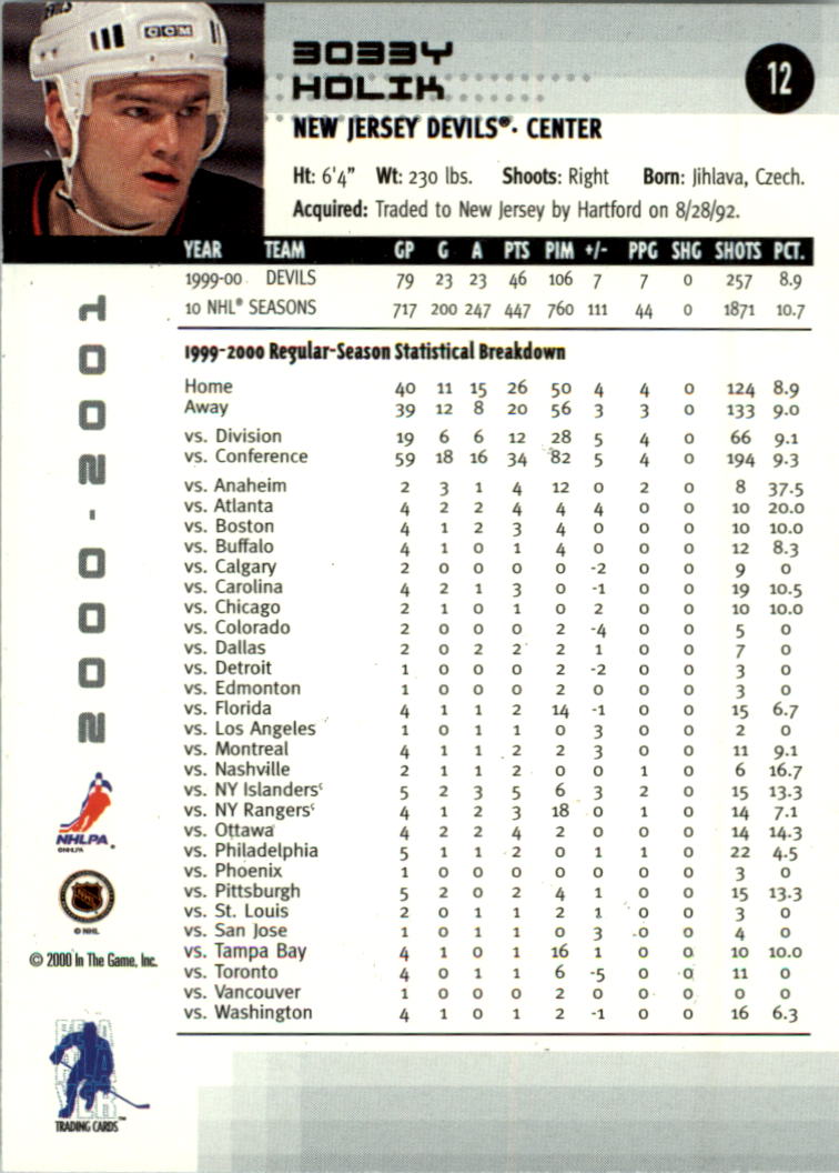 2000-01 BAP Memorabilia Hockey Card Pick 2-306 - Bild 17 von 474