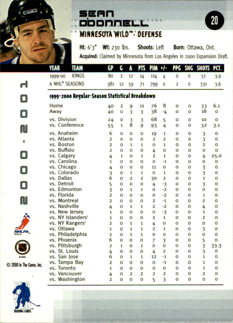 2000-01 BAP Memorabilia Hockey Card Pick 2-306 - Bild 28 von 474