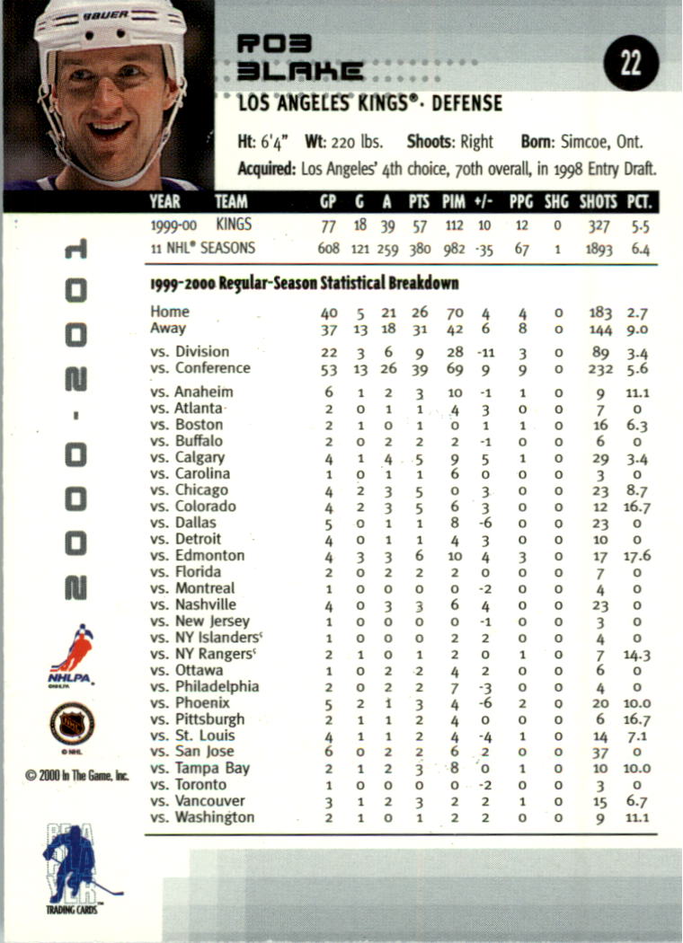 2000-01 BAP Memorabilia Hockey Card Pick 2-306 - Bild 30 von 474