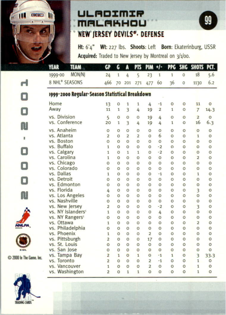 2000-01 BAP Memorabilia Hockey Card Pick 2-306 - Bild 154 von 474