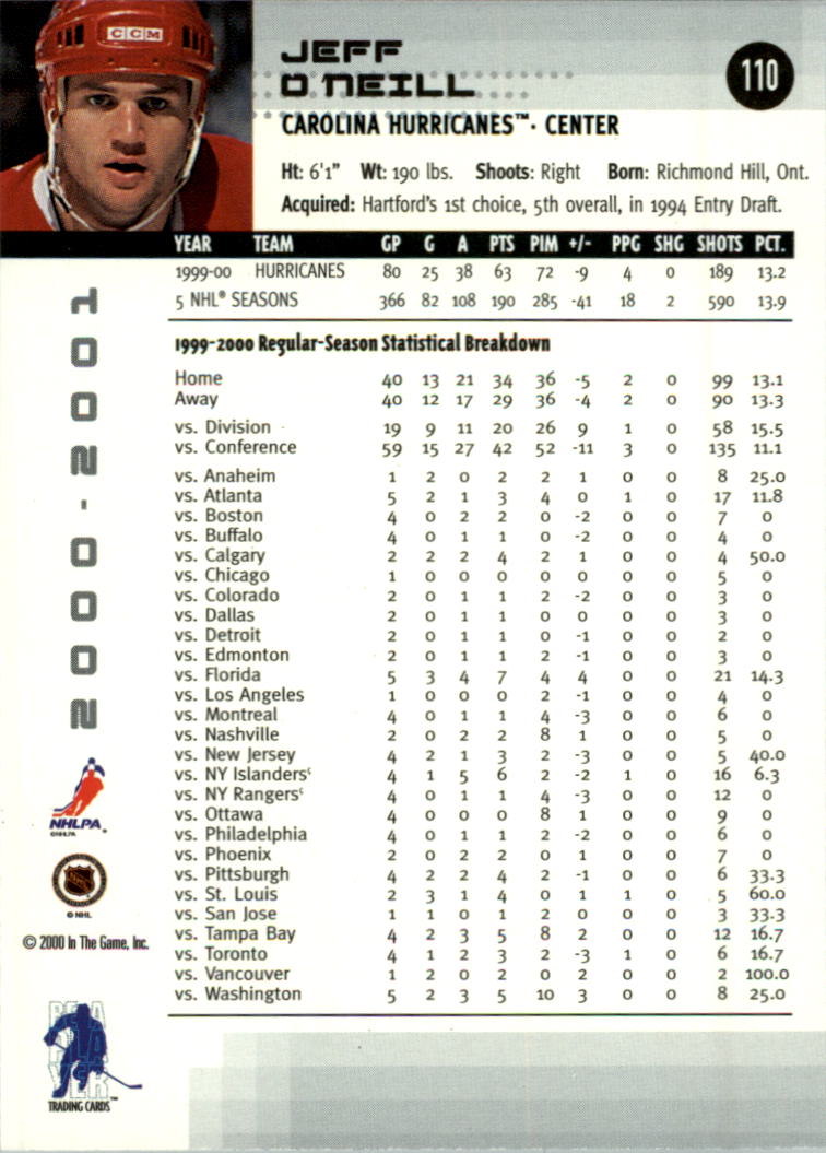 2000-01 BAP Memorabilia Hockey Card Pick 2-306 - Bild 174 von 474