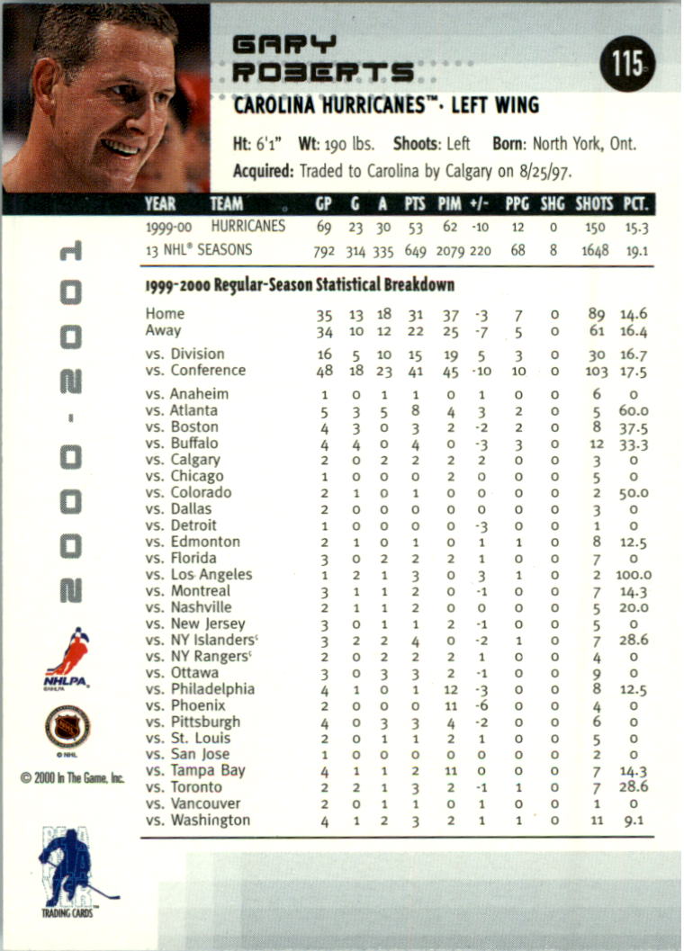 2000-01 BAP Memorabilia Hockey Card Pick 2-306 - Bild 182 von 474