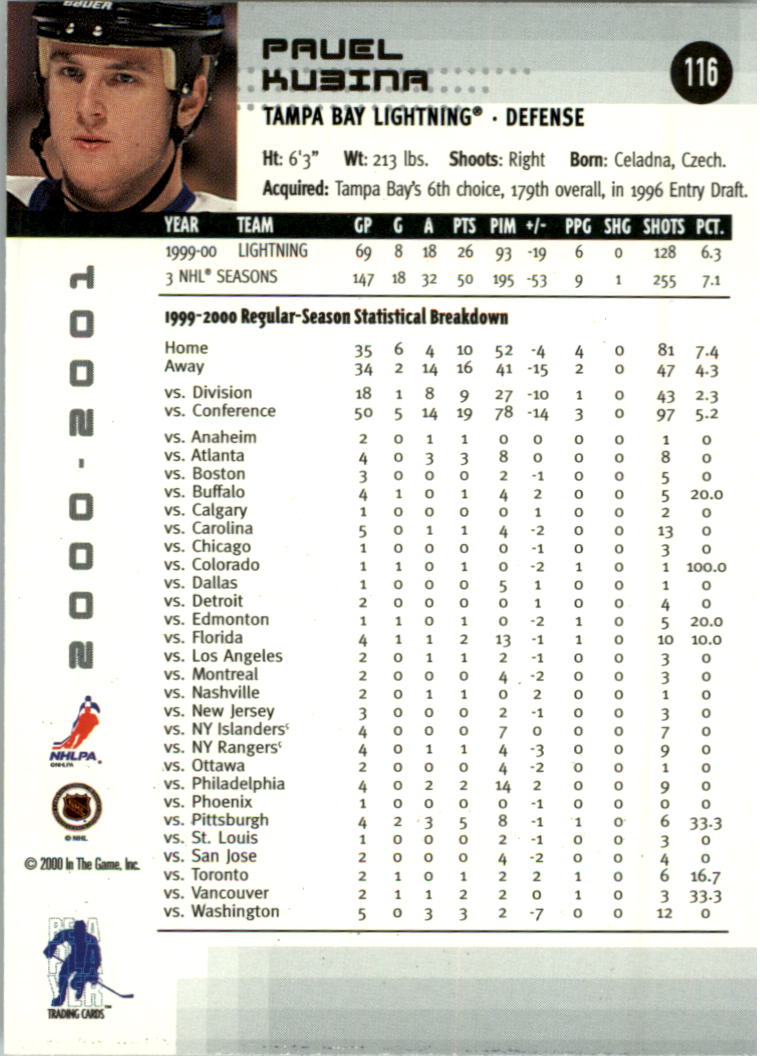 2000-01 BAP Memorabilia Hockey Card Pick 2-306 - Bild 184 von 474