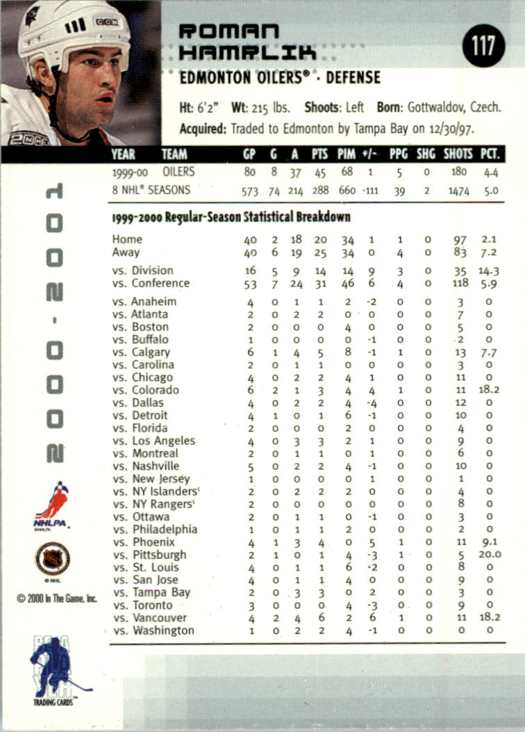 2000-01 BAP Memorabilia Hockey Card Pick 2-306 - Bild 186 von 474