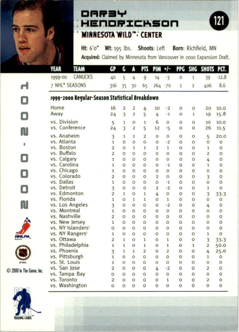 2000-01 BAP Memorabilia Hockey Card Pick 2-306 - Bild 194 von 474