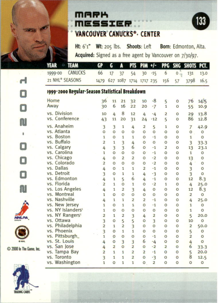 2000-01 BAP Memorabilia Hockey Card Pick 2-306 - Bild 214 von 474