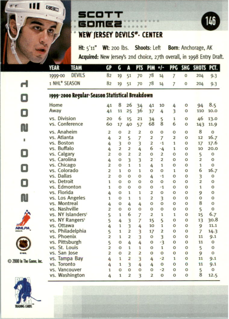 2000-01 BAP Memorabilia Hockey Card Pick 2-306 - Bild 235 von 474
