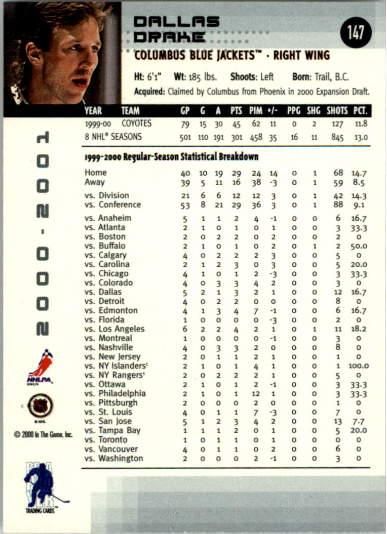 2000-01 BAP Memorabilia Hockey Card Pick 2-306 - Bild 237 von 474