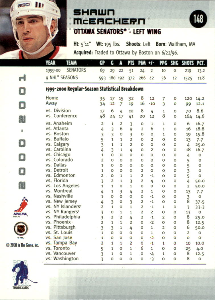 2000-01 BAP Memorabilia Hockey Card Pick 2-306 - Bild 239 von 474