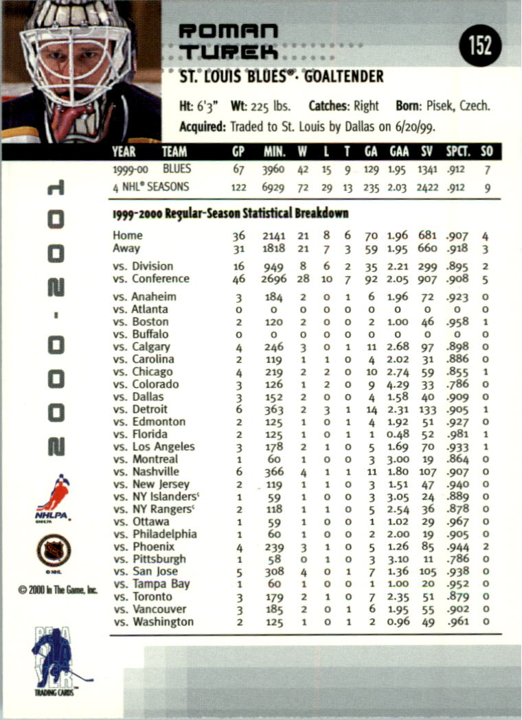 2000-01 BAP Memorabilia Hockey Card Pick 2-306 - Bild 245 von 474