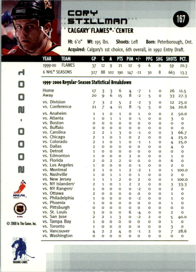 2000-01 BAP Memorabilia Hockey Card Pick 2-306 - Bild 268 von 474