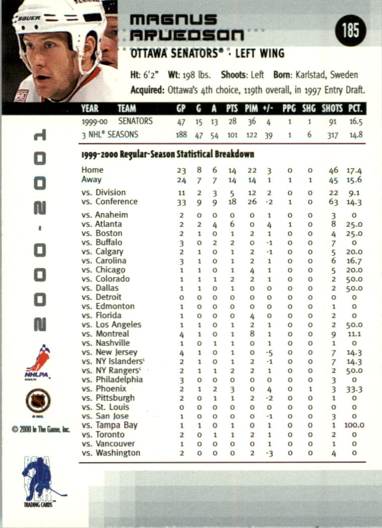 2000-01 BAP Memorabilia Hockey Card Pick 2-306 - Bild 293 von 474