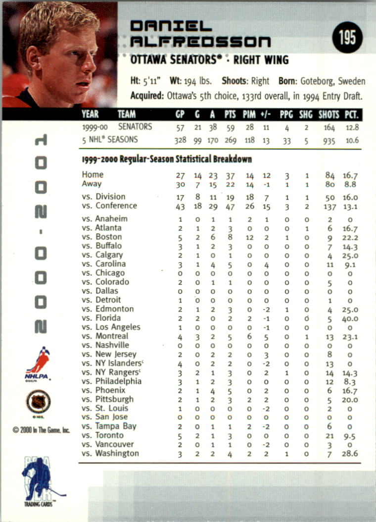 2000-01 BAP Memorabilia Hockey Card Pick 2-306 - Bild 305 von 474