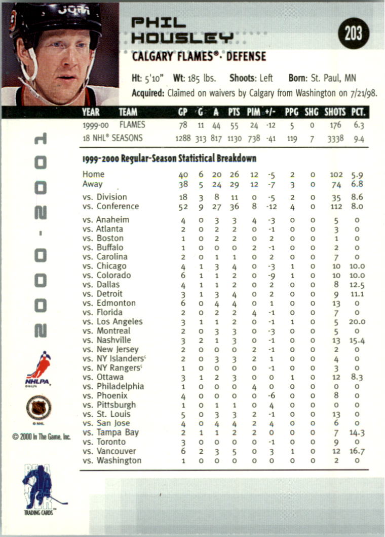 2000-01 BAP Memorabilia Hockey Card Pick 2-306 - Bild 319 von 474