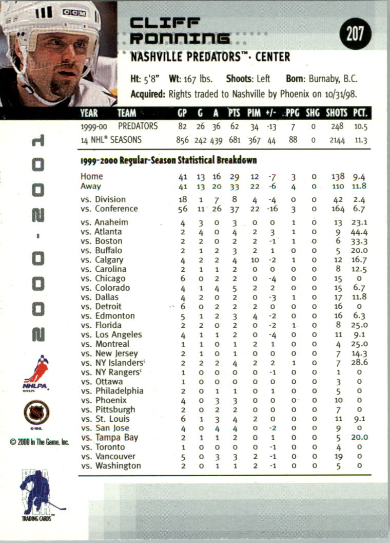 2000-01 BAP Memorabilia Hockey Card Pick 2-306 - Bild 325 von 474