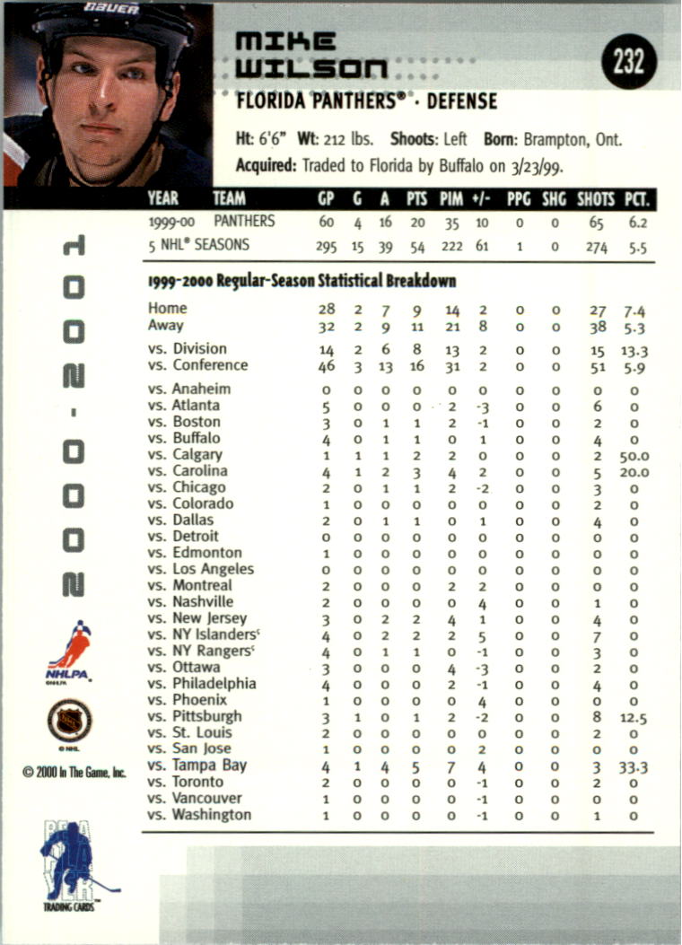 2000-01 BAP Memorabilia Hockey Card Pick 2-306 - Bild 361 von 474