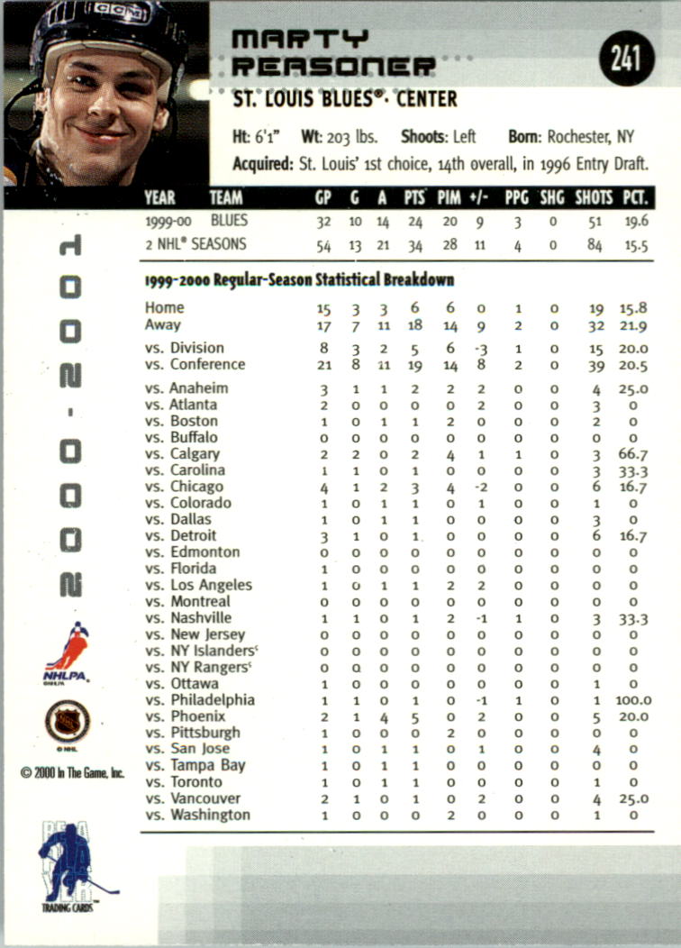 2000-01 BAP Memorabilia Hockey Card Pick 2-306 - Bild 368 von 474