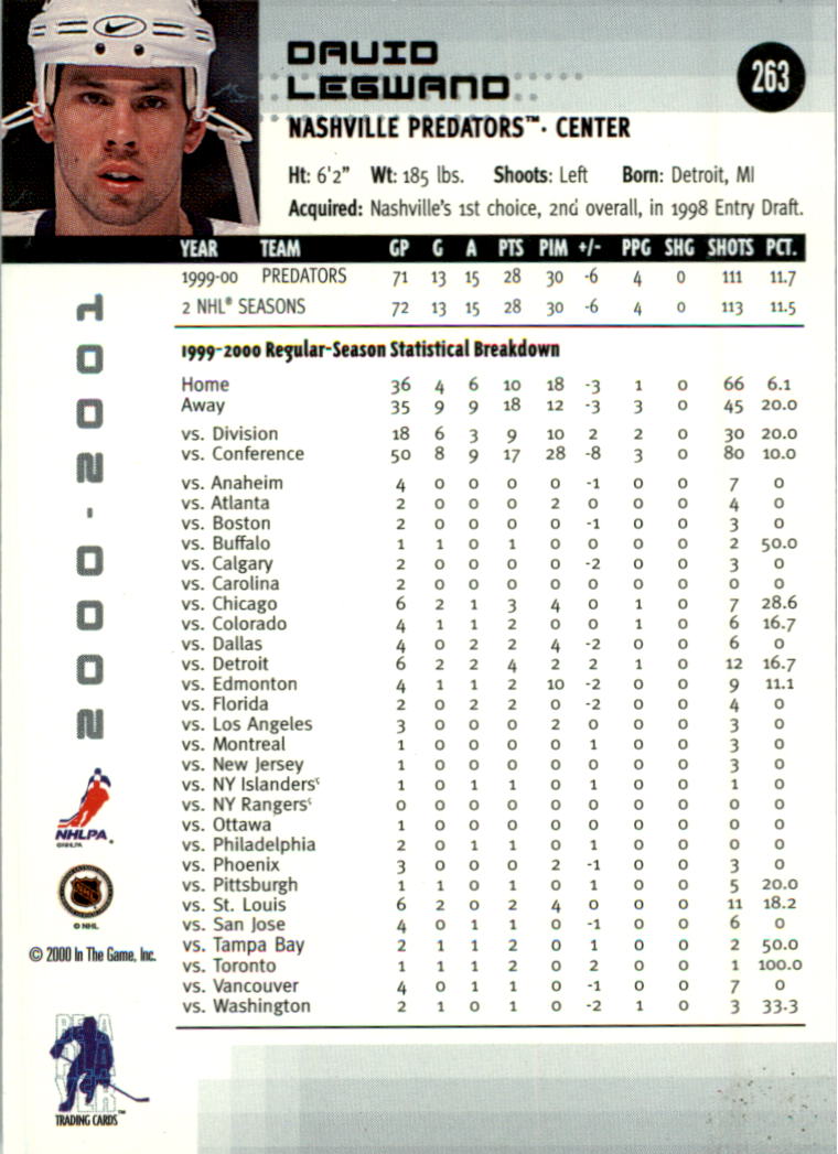 2000-01 BAP Memorabilia Hockey Card Pick 2-306 - Bild 404 von 474