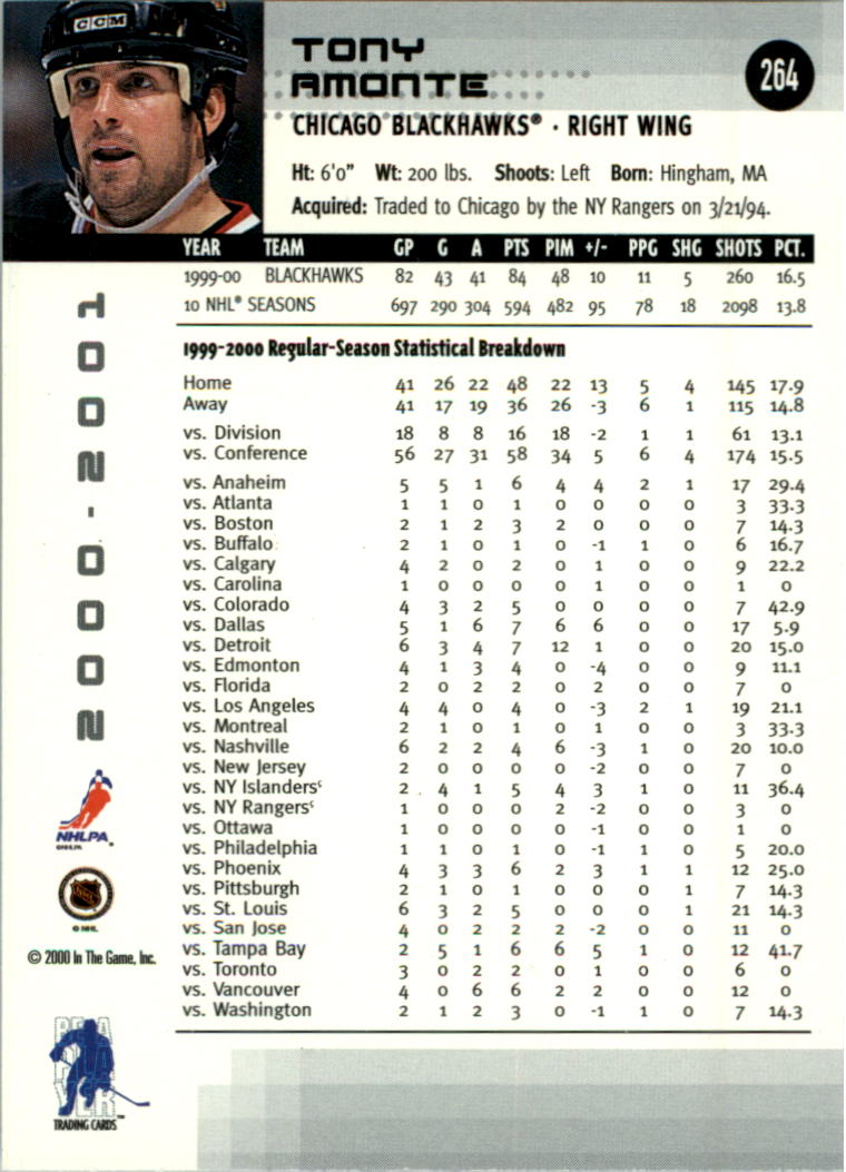 2000-01 BAP Memorabilia Hockey Card Pick 2-306 - Bild 406 von 474