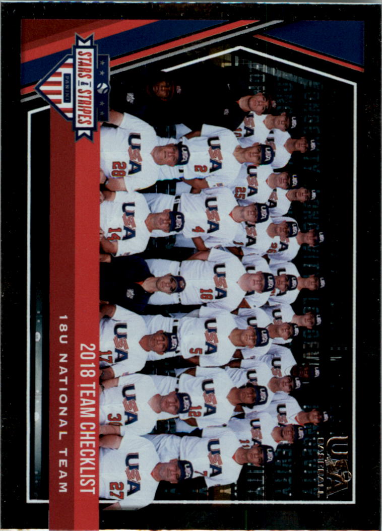 2018 USA Baseball Stars and Stripes Longevity Parallel Baseball Card Pick - Picture 44 of 161