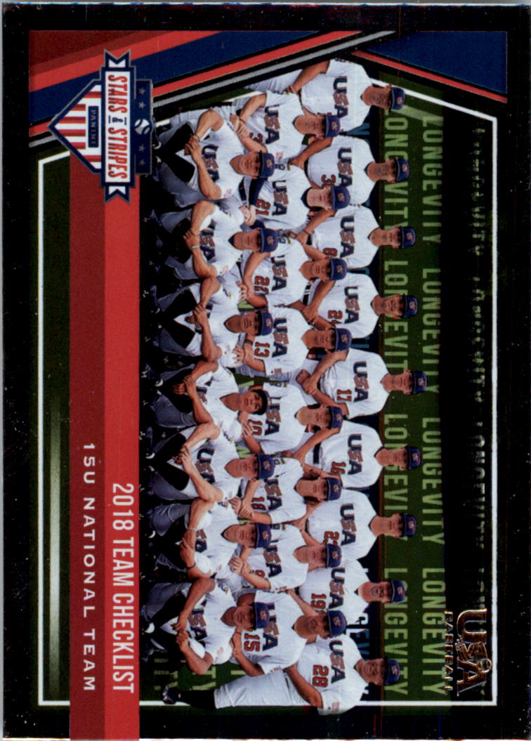 2018 USA Baseball Stars and Stripes Longevity Parallel Baseball Card Pick - Picture 80 of 161