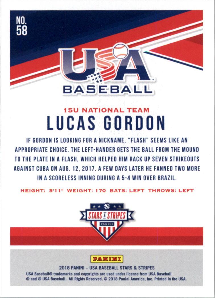 2018 USA Baseball Stars and Stripes Longevity Parallel Baseball Card Pick - Picture 93 of 161