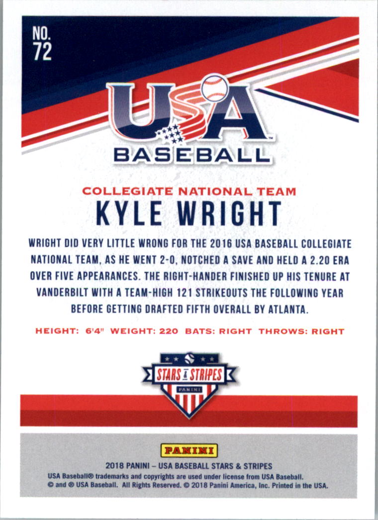 2018 USA Baseball Stars and Stripes Longevity Parallel Baseball Card Pick - Picture 117 of 161