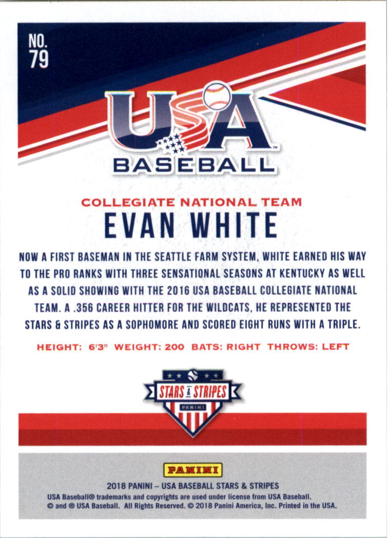 2018 USA Baseball Stars and Stripes Longevity Parallel Baseball Card Pick - Picture 129 of 161
