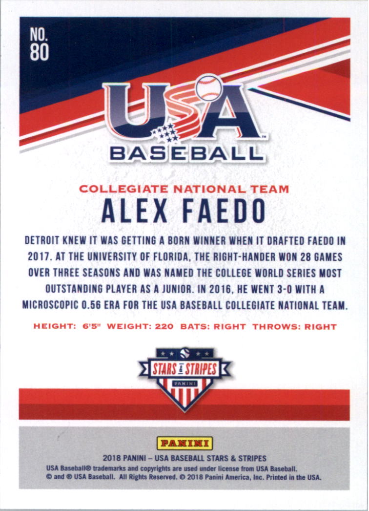 2018 USA Baseball Stars and Stripes Longevity Parallel Baseball Card Pick - Picture 131 of 161