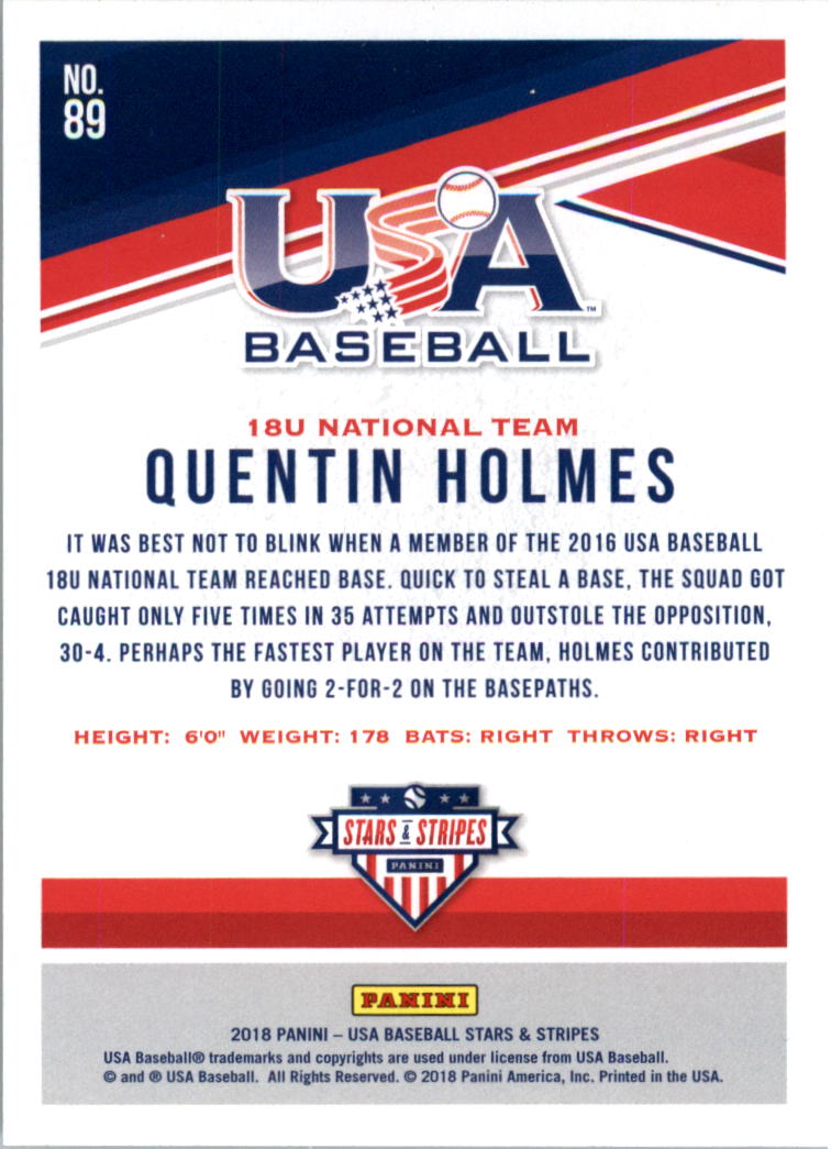 2018 USA Baseball Stars and Stripes Longevity Parallel Baseball Card Pick - Picture 145 of 161