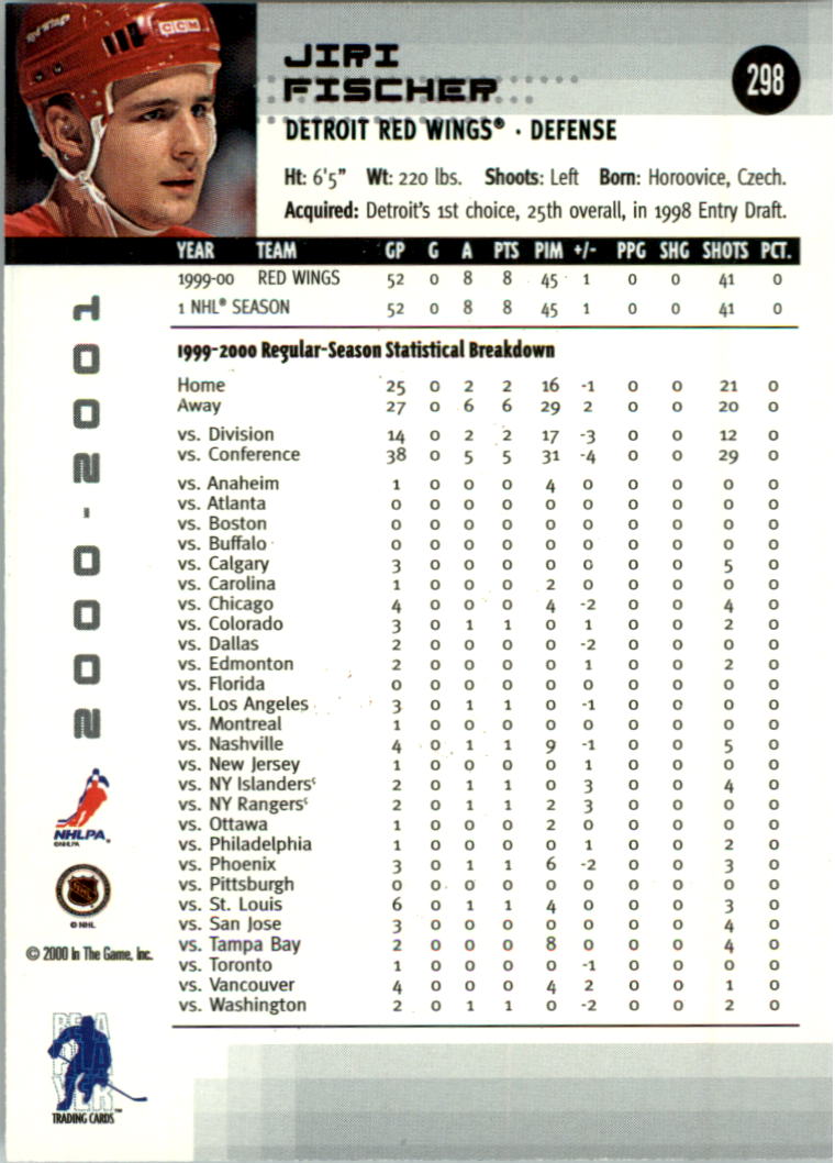 2000-01 BAP Memorabilia Hockey Card Pick 2-306 - Bild 460 von 474