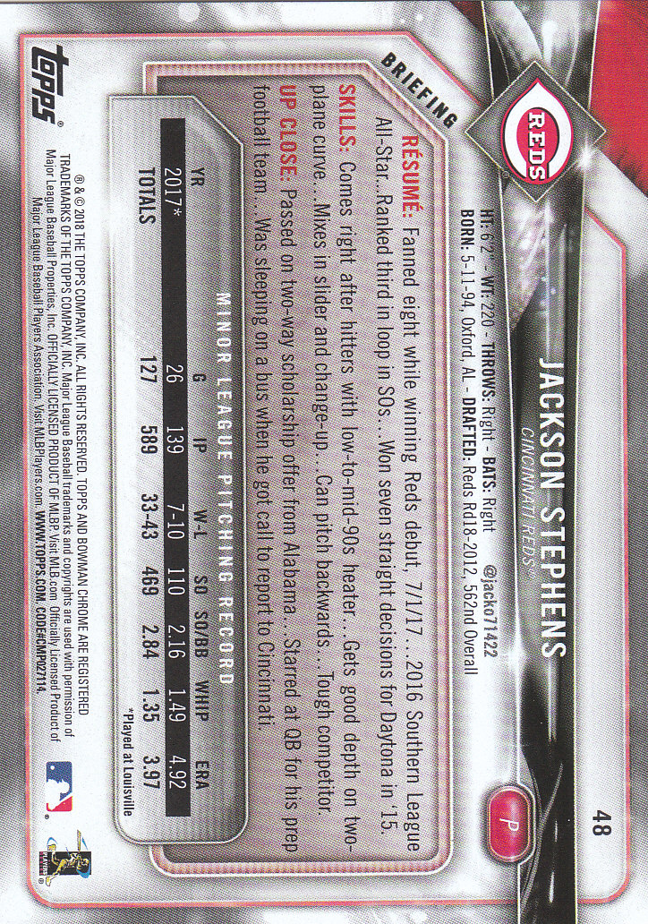 2018 Bowman Baseball Main Set and Parallel Cards - Picture 96 of 202