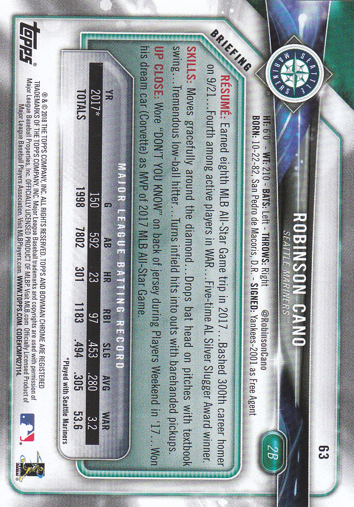 2018 Bowman Baseball Main Set and Parallel Cards - Picture 200 of 202